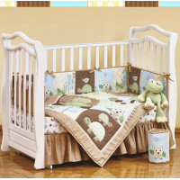 Giovanni Shapito Froggy Friends комплект белья в кроватку 60х120